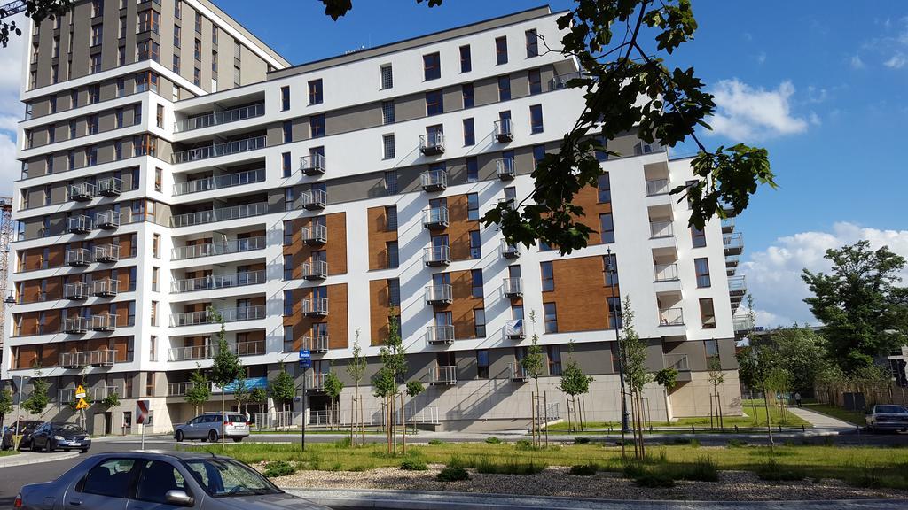 Lodz Fabryczna Apartament Exteriör bild